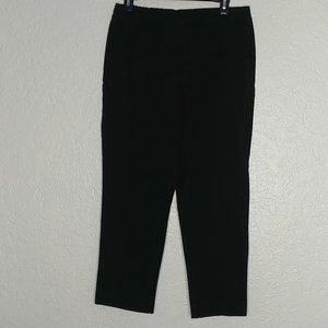 Issac Mizrahi Live Pull On Cropped Pants Black Size 12 - fc38